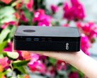 A mini PC két konfigurációja közül az egyik rendelkezik MCIO porttal. A képen: a GPD Box oldalnézetből.