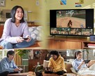 Promóciós kép a Switch 2-vel érkező GameChat funkcióról. (Kép forrása: Nintendo)