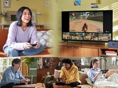 Promóciós kép a Switch 2-vel érkező GameChat funkcióról. (Kép forrása: Nintendo)