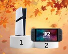 PS5 és Switch 2 eladási rangsor 2025 novemberében (Kép forrása: Sony PlayStation, Nintendo szerkesztéssel)