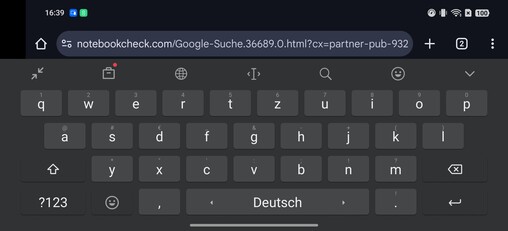 OnePlus 13: Alapértelmezett billentyűzet