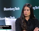 Asha Sharma a Bloomberg Tech interjúja során.