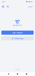 Fiók vagy offline mód