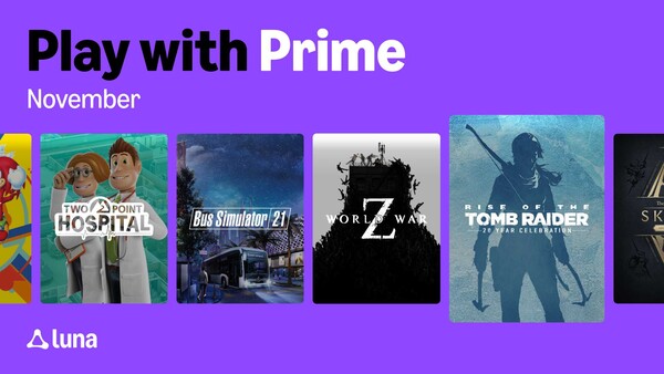 Az Amazon Prime és a Luna novemberben ismét további játékokat kínál a Prime-tagoknak. (Kép forrása: Amazon)