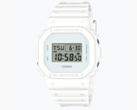 A képen az új Casio G-Shock DW-5600WW-7 fehér színben (kép forrása: @morgan_gshock on Instagram)