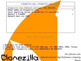 Clonezilla Live 3.3.1-35 mostantól elérhető a Partclone 0.3.45-tel és több mással együtt