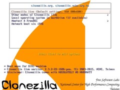 Clonezilla Live 3.3.1-35 mostantól elérhető a Partclone 0.3.45-tel és több mással együtt