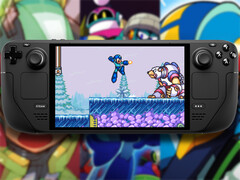A Mega Man Charged Up gyűjtemény 2026. március 19-én jár le. Képeken: Steam Deck a Legacy Collection 2-t futtatva.