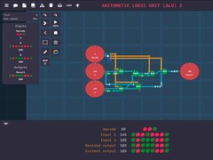A Turing Complete 2.0 hivatalos, játékbeli képernyőképe.