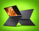 Dell XPS 16 Creator Edition nyitott kijelzővel és látható hátlappal