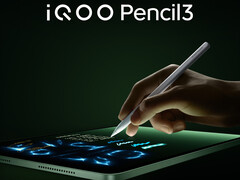 Az iQOO Pencil 3 szinte teljesen megegyezik a Apple Pencil Pro kialakításával. (Kép forrása: iQOO)