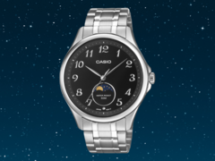 A Casio új MTP-M110 sorozatú órái (a képen az MTP-M110D-1AV) hamarosan piacra kerülnek. (Kép forrása: Casio, szerk.)