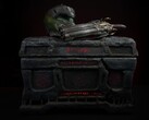 A képen az egyedi DOOM: The Dark Ages játék-PC látható. (Kép forrása: Blue Horse Studios)