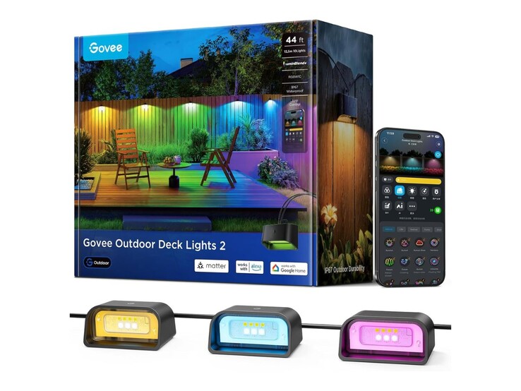A Govee Outdoor Deck Lights 2