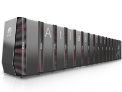 A Huawei CloudMatrix 384 a kínai nagy teljesítményű mesterséges intelligencia versenyében. Képeken: A Huawei Atlas 900 AI-klaszter (Kép forrása: Huawei)