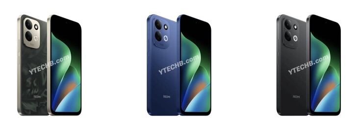 A Xiaomi Redmi 17 4G kiszivárgott renderképei.