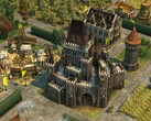 Az Anno 1404 – History Edition című játékban szereplő kastélyt ábrázoló kép.