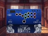 Victrix Pro KO KO Leverless Fight Stick Street Fighter II: Champion Edition felülnézetből