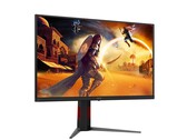 Az AOC Q27G4SMN 27 hüvelykes játékmonitor 300 Hz-es mini LED-kijelzőt kínál 1200 nites HDR csúcsfényerővel. (Kép forrása: DisplaySpecifications)