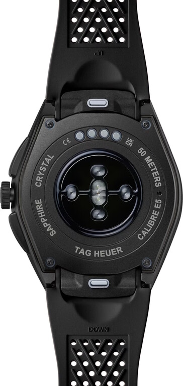 Egy optikai érzékelő van a fedélzeten. (Kép forrása: Tag Heuer)
