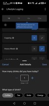A Garmin életmód naplózó eszközének képernyőképét. (Kép forrása: Screenshot)
