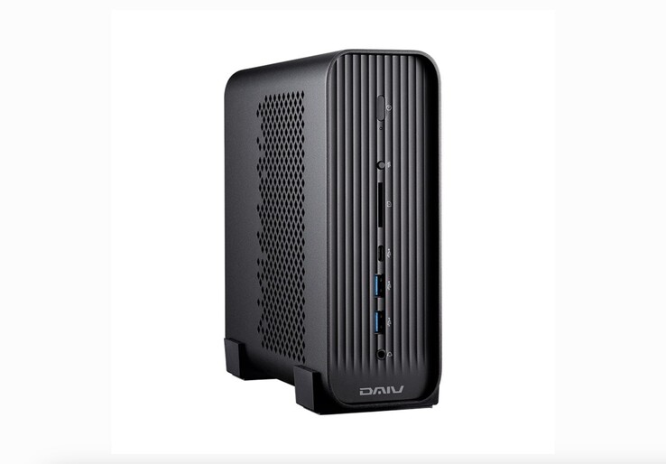 Az AMD processzorral felszerelt DAIV CX-A9A60 mini PC meglehetősen minimalista kialakítású, és egyetlen fekete színváltozatban kapható.