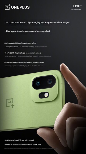 Az elsődleges fényképezőgép a Sony 50 MP-es érzékelőjét használja majd.