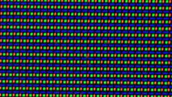 Subpixel rács
