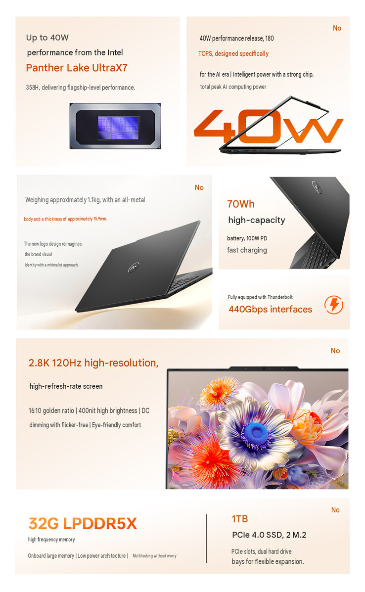 A laptop főbb jellemzői (gépi fordítás)