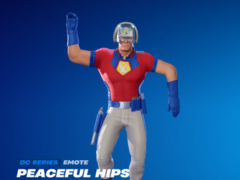 A Peaceful Hips Emote a Fortnite kliensben (kép forrása: iFireMonkey X)