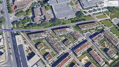 GNSS próbaút (46 mm): Belváros