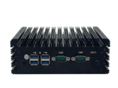 A Morefine IPC-200 ventilátor nélküli mini PC rengeteg I/O-csatlakozóval rendelkezik