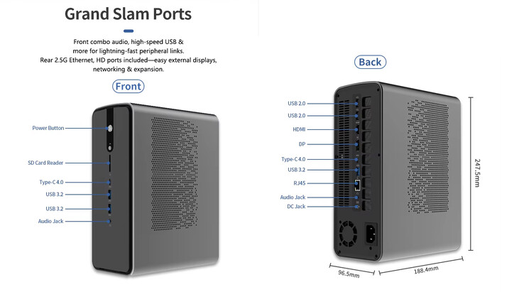 A mini PC port konfigurációja és kialakítása (Kép forrása: Lenovo LCFC)