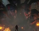Egy képernyőfelvétel a Scalebound játékdemójából a 2015-ös Gamescom során