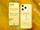 A Trump T1 Phone-t a tervek szerint január végén szállítják le. (Kép forrása: Trump Mobile, szerk.)