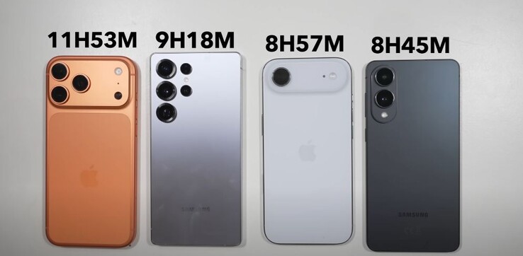 Az iPhone Air felülmúlja a Galaxy S25 Edge készüléket. (Kép forrása: XEETECHCARE)