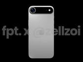 Az iPhone 17 Air állítólag egyetlen hátsó kamerával érkezik, ahogy a nem hivatalos renderelésen is látható. (Kép forrása: Jon Prosser)