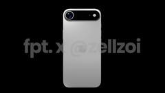 Az iPhone 17 Air állítólag egyetlen hátsó kamerával érkezik, ahogy a nem hivatalos renderelésen is látható. (Kép forrása: Jon Prosser)