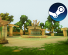 A GodsArena Online-ban rengeteg harcos található, akik egyedi képességekkel és passzív tulajdonságokkal rendelkeznek. A képen - a játék grafikája a Steam logójával felülre helyezve. (Kép forrása: Steam)
