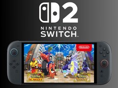 Pokémon Scarlet és Violet on Switch 2 mockup (Kép forrása: Nintendo of America szerkesztéssel)