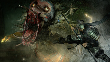 Egy kép, amely egy szörnyet mutat a Nioh-ban: Complete Edition.
