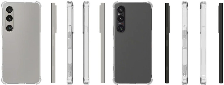 Az Xperia 1 VII balról jobbra haladva vastagabb kameraházzal rendelkezik, mint elődje. (Kép forrása: via Sumaho Digest)
