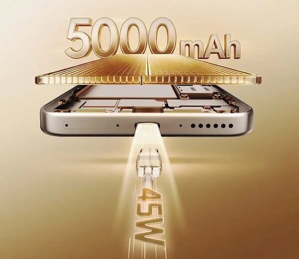A TCl P80 kisebb, 5 000 mAh-s akkumulátor-kapacitással rendelkezik, és támogatja a 45 W-os töltést.