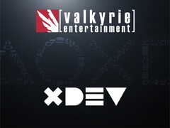 A Valkyrie Entertainment és az XDev PlayStation stúdió logói láthatóak