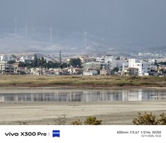 Vivo X300 Pro 400 mm-es telekonverterrel