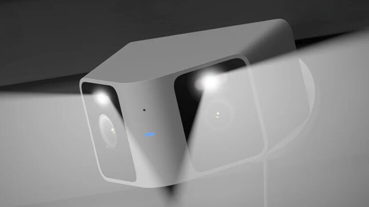 A Xiaomi CW100 Dual kültéri kamera infravörös és fehér fénnyel rendelkezik. (Kép forrása: Xiaomi)