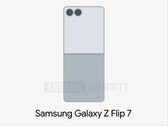 A Galaxy Z Flip 7 kiszivárgott képe nagyobb fedlapos kijelzőt mutat. (Kép forrása: Android Hatóság)