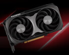 A Radeon RX 9060 művészi renderelése. (Kép forrása: AMD - szerkesztett)