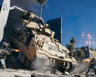 Egy tank a Battlefield 6 RedSec Gauntlet játékmódjának új Rodeo küldetéséből. (Kép forrása: EA)
