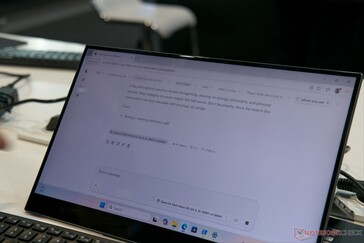 Az IFA-n a rendszer már működőképes volt és készen állt az AI-gyorsításra.